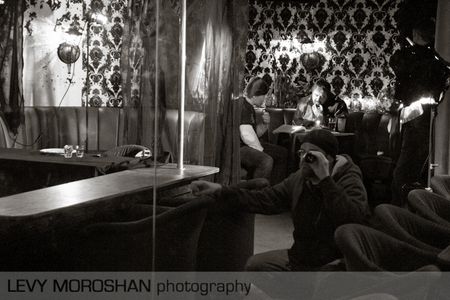 On the set of the feature film 