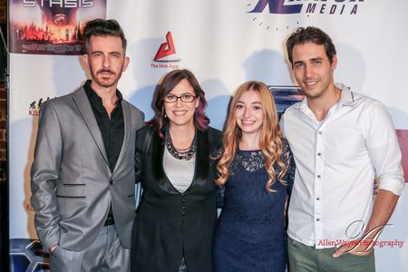 From the premiere of sci-fi feature Stasis - Jeff Locker, writer/director Nicole Jones-Dion, Anna Harr, Gregory Shelby