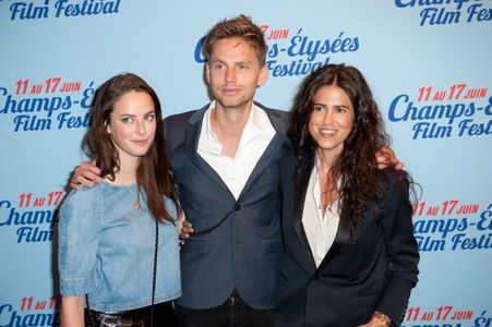 Francesca Gregorini and Kaya Scodelario at an event for The Truth About Emanuel (2013)
