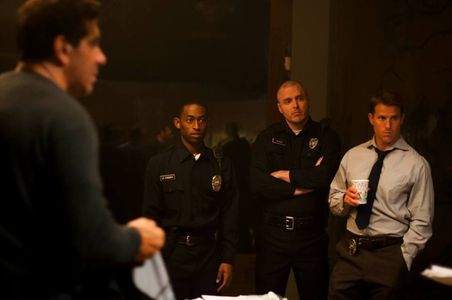 on set of 