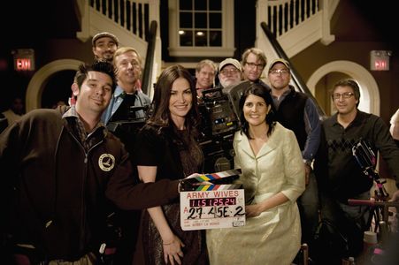 Kim Delaney and Nikki Haley in Army Wives (2007)