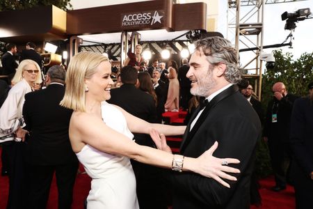 Reese Witherspoon and Joaquin Phoenix at an event for 2020 Golden Globe Awards (2020)
