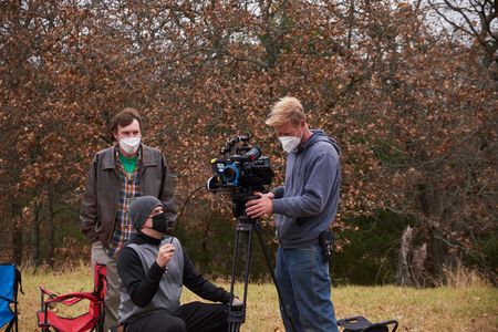Nick Sanford, Matt Bauske, and Cole Rachal in Elusive (2022)