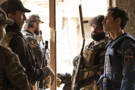Suhail Dabbach, Adam Bessa, and Thaer Al-Shayei in Mosul (2019)
