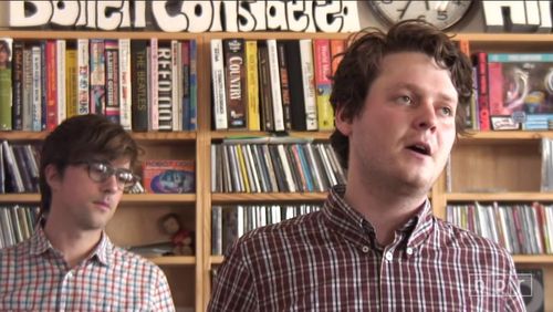 Zach Condon and Beirut in NPR Music Tiny Desk Concert: Beirut (2011)
