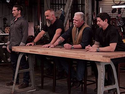 David Lain Baker, Wil Willis, and Doug Marcaida in Forged in Fire (2015)
