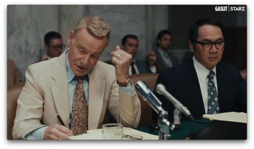 Keisuke Hoashi as Senator Daniel K. Inouye in 