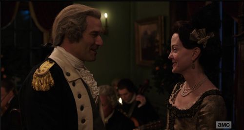Lilli Birdsell and Ian Kahn in TURN: Washington's Spies (2014)