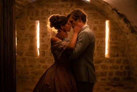 Damian Hardung and Harriet Herbig-Matten in Maxton Hall: The World Between Us: Stunde der Wahrheit (2024)
