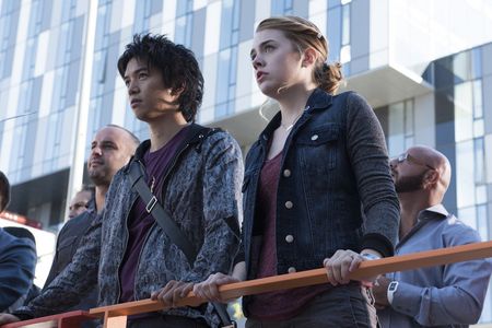 Gatlin Kate James and Toru Uchikado in Heroes Reborn (2015)