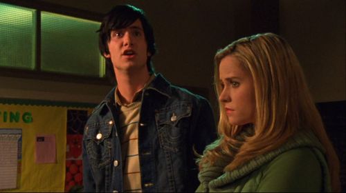 Jake Sandvig and Amanda Noret in Veronica Mars (2004)