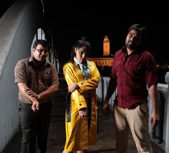 S.P.B. Charan, Lekha Washington, and Shiva in Va: Quarter Cutting (2010)
