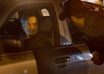 Oliver Hudson and Lawrence Gilligan in The Cleaning Lady (2022)