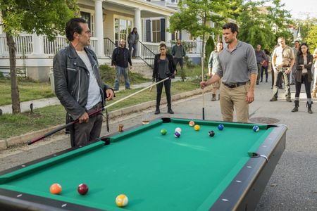 Jason Douglas, Jeffrey Dean Morgan, Austin Nichols, Christian Serratos, Josh McDermitt, Elizabeth Faith Ludlow, and Troy