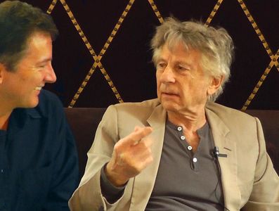 with Roman Polanski in Paris, 2018