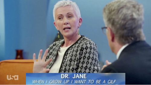 As Dr. Jane in Donny!