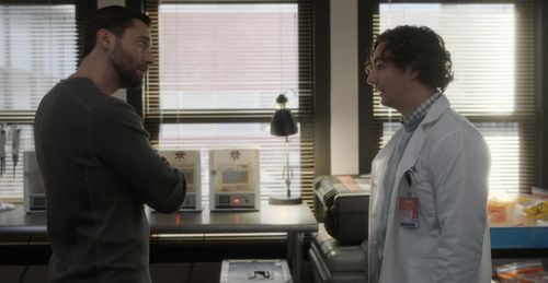 Ryan Eggold and Paul Skye Lehrman in New Amsterdam (2018)