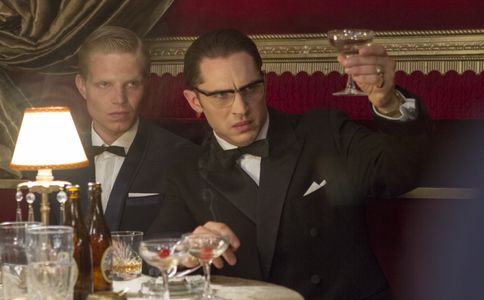 Tom Hardy and Charley Palmer Rothwell in Legend (2015)