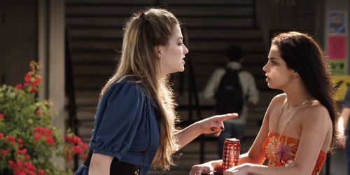 Gia Mantegna and Liz Nicole Abrams in Getting That Girl (2011)