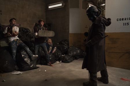 Matthew Broderick, Colin Ford, Greg Kasyan, and Alyvia Alyn Lind in Daybreak (2019)