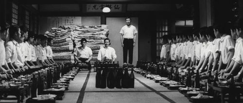 Raizô Ichikawa and Akitake Kôno in Ken (1964)