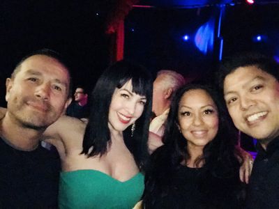 Mark Mercado, Grey Delisle, Anita Mercado, Jon Abelardo