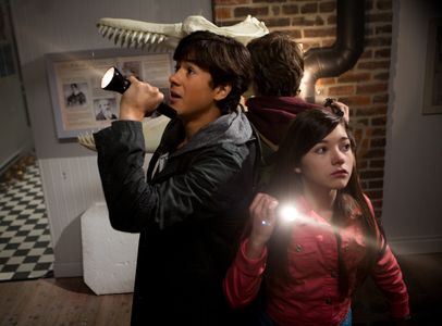 Katie Douglas, Nick Purcha, and Keean Johnson in Spooksville (2013)