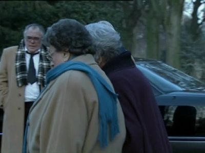Betty Driver, Maggie Jones, and William Tarmey in Coronation Street (1960)