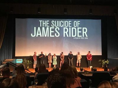 First screening of The Suicide of James Rider