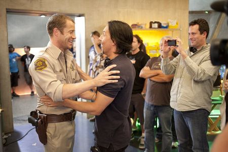 Colin Ferguson and Jaime Paglia in Eureka (2006)