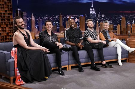 Karamo Brown, Antoni Porowski, Jonathan Van Ness, Tan France, and Bobby Berk