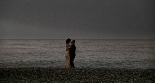 Dolores Chaplin and Karl Markovics in The Counterfeiters (2007)