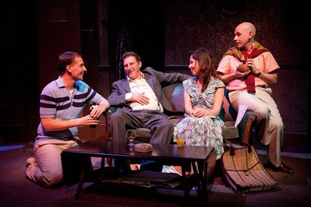Brendan At The Chelsea. Theatre Row Studios, New York City Adrian Dunbar, Pauline Hutton and Richard Orr also pictured.