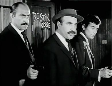 Mehmet Ali Akpinar, Hasan Ceylan, and Dinçer Arikan in Fistik gibi masallah (1964)