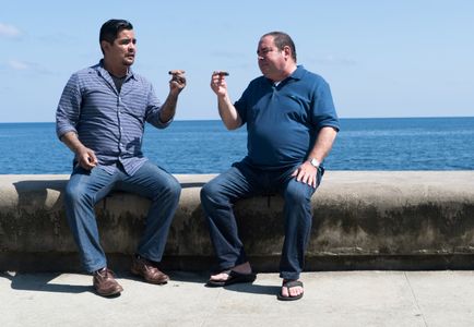 Emeril Lagasse and Aarón Sánchez in Eat the World with Emeril Lagasse (2016)