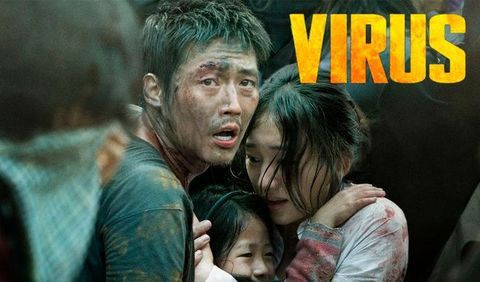 Jang Hyuk, Soo Ae, and Min-ah Park in Flu (2013)