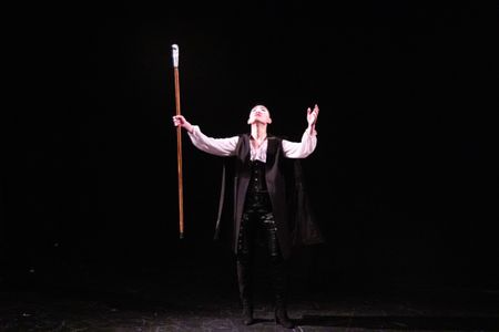 Aileen Wu as “Prospero” in “The Tempest”