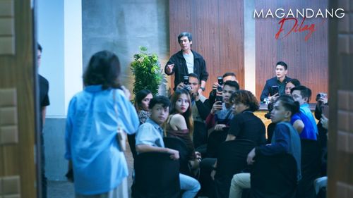 Adrian Alandy and Jordan Castillo in Magandang dilag (2023)
