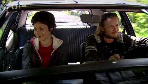 Martha Issová and Matej Dadák in Stop (2007)