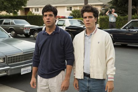 Miles Gaston Villanueva and Gus Halper in Law & Order True Crime (2017)