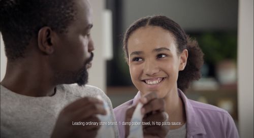 bounty paper towels - advert