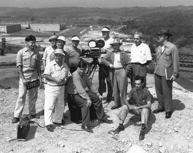 Daniele Amfitheatrof, Bob Considine, Samuel Marx, Norman Taurog, and Frank Wead in The Beginning or the End (1947)