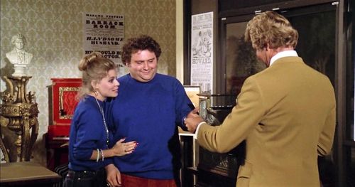 Patricia Alice Albrecht and Stephen Furst in Midnight Madness (1980)