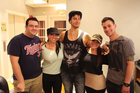 In the studio with Deena Cortese (MTV's The Jersey Shore)