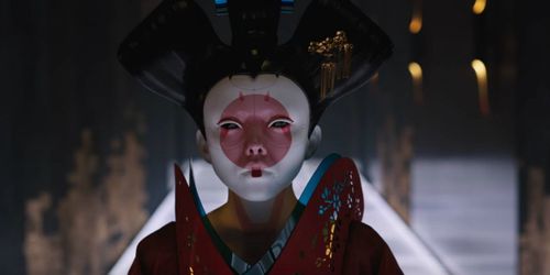 Rila Fukushima and Jacqueline Lee Geurts in Ghost in the Shell (2017)