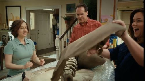 Still of Julie Meyer, Diedrich Bader and Katy Mixon in American Housewife and The Spring Gala