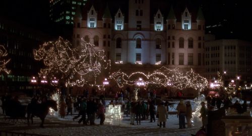 Emilio Estevez and Heidi Kling in The Mighty Ducks (1992)