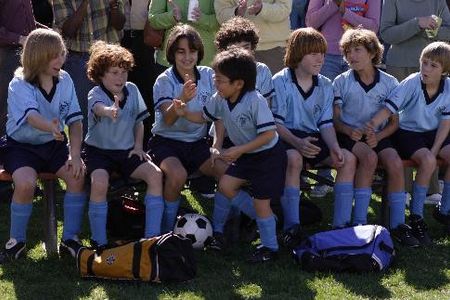 Steven Anthony Lawrence, Elliott Cho, Sammy Fine, and Dylan McLaughlin in Kicking & Screaming (2005)