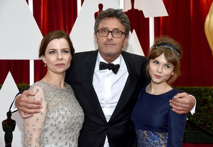 Agata Kulesza, Pawel Pawlikowski, and Agata Trzebuchowska at an event for The Oscars (2015)