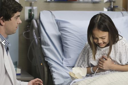 Isla Rose Hall & Freddie Highmore in The Good Doctor